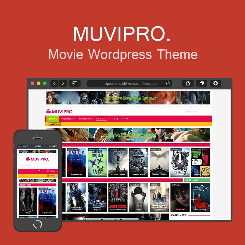 Movie WordPress Theme