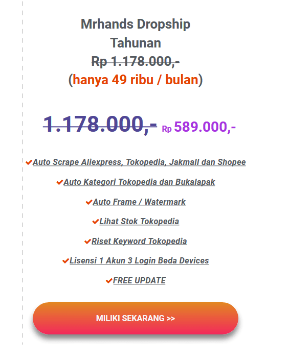 beli Mrhands Dropship Tool Download