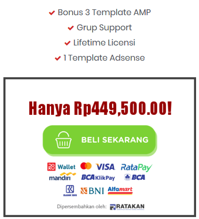 Template Blog Mirip Youtube