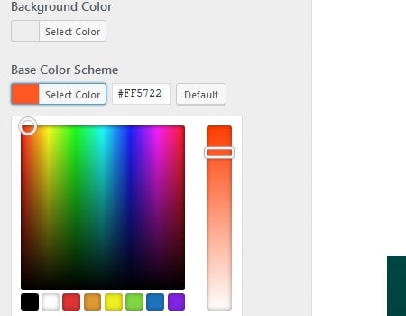 pilihan warna unlimited blogging pro theme